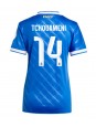 Billige Real Madrid Aurelien Tchouameni #14 Tredjedrakt Dame 2025-26 Kortermet